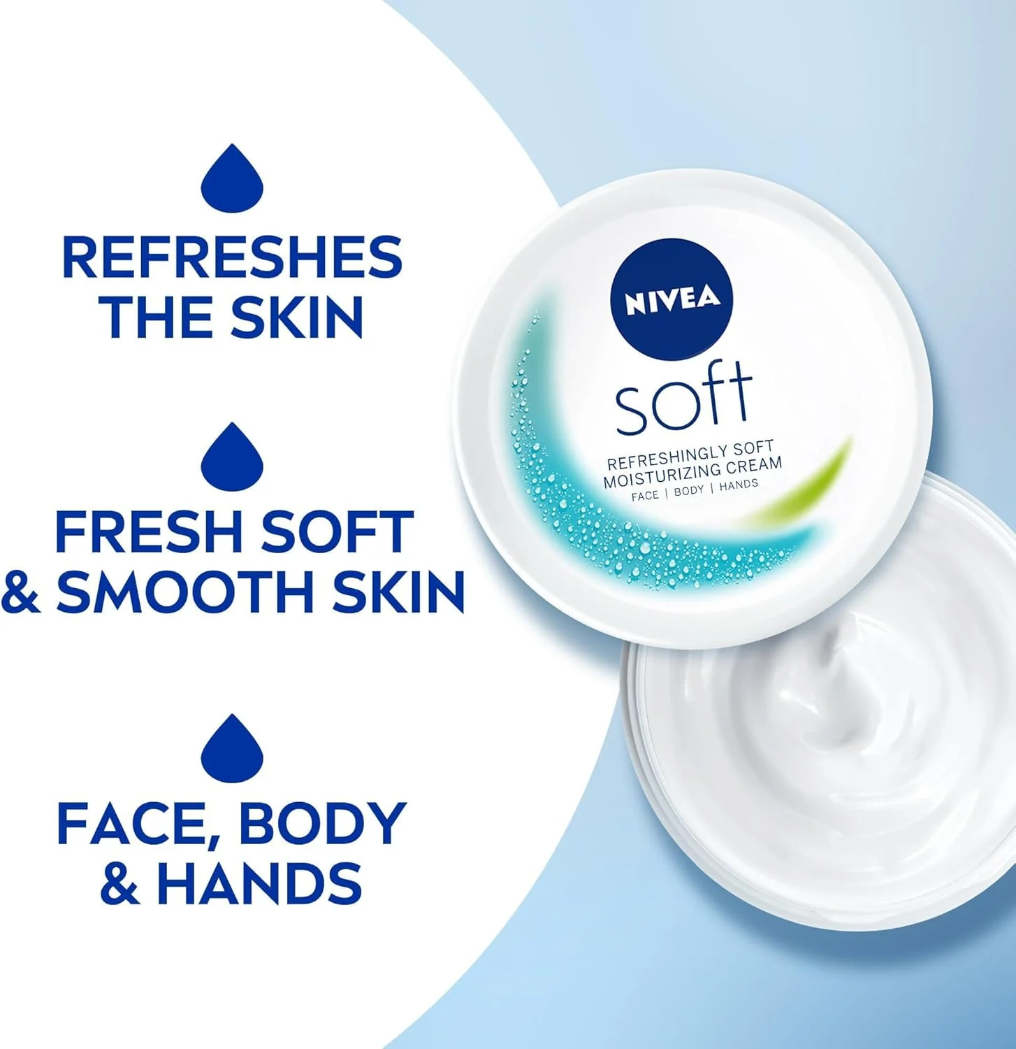 کرم مرطوب کننده نیوآ، نرم کننده و طراوت بخش برای صورت، بدن و دست ها، جذب سریع، بسته 2 عددی 300 میلی لیتری کرم مرطوب کننده نیوآ، نرم کننده و طراوت بخش برای صورت، بدن و دست ها، جذب سریع، بسته 2 عددی 300 میلی لیتری