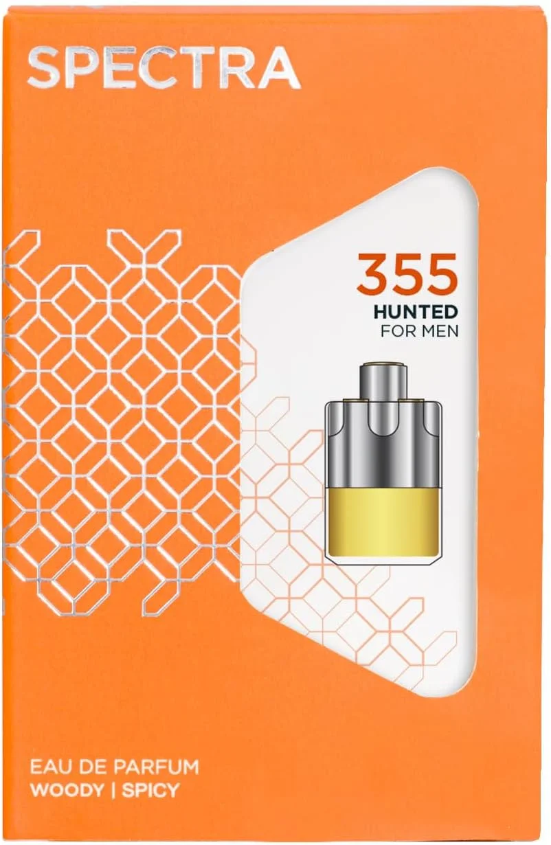 عطر جیبی مردانه اسپکترا پاکت 355 هانتِد - 18 میل