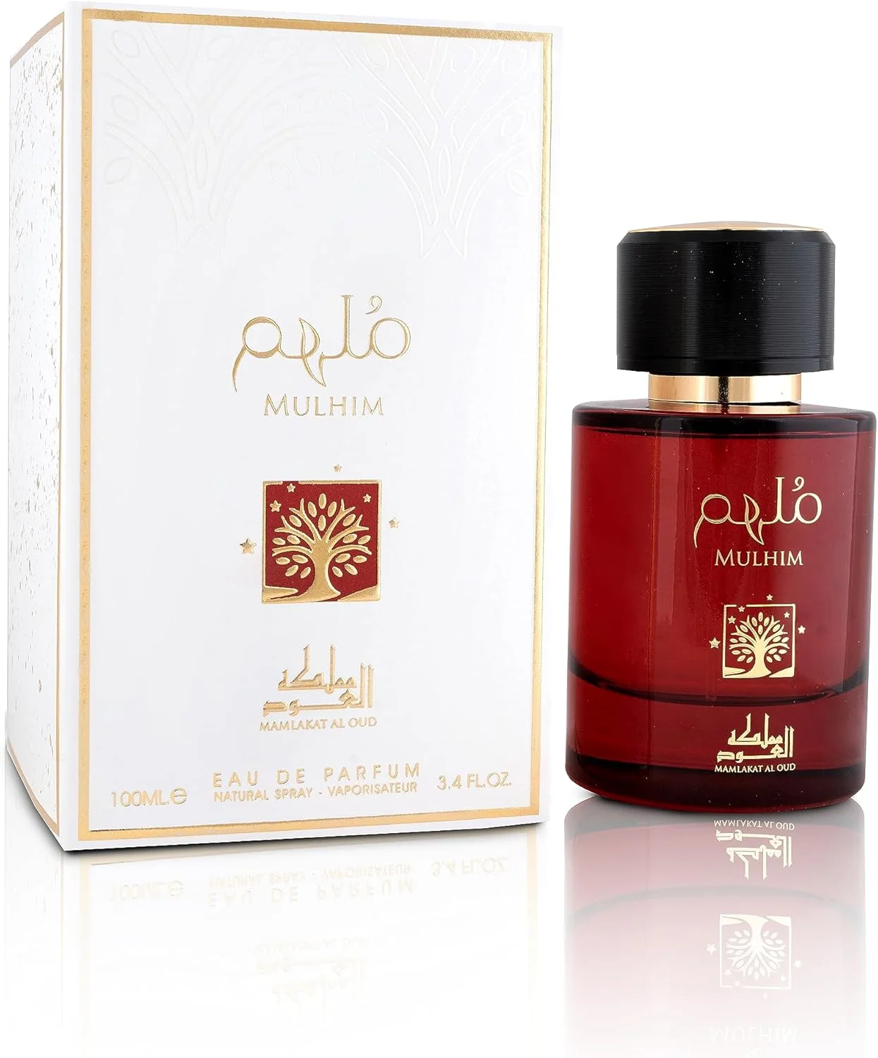 مملکت العود، عطر مُلهِم مردانه - ۱۰۰ میلی لیتر | رایحه گرم، ادویه ای و گورمند با کاکائو، کهربا و چوب صندل