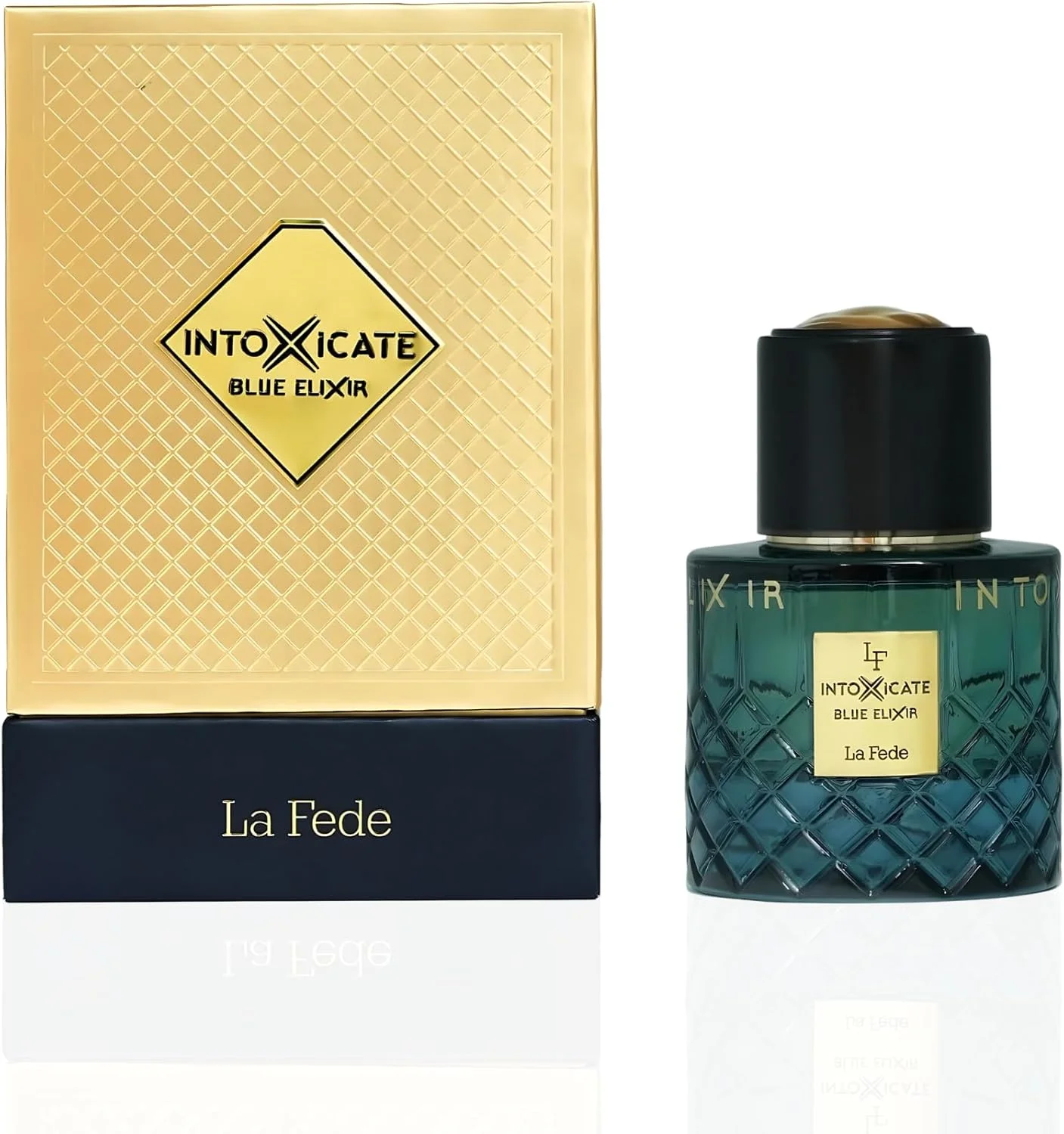 عطر مردانه خادلاج پرفیومز مدل Intoxicate Blue Elixir حجم 100 میلی لیتر. ادو پرفیوم ماندگار برای آقایان، مناسب هر موقعیت با رایحه ای تازه