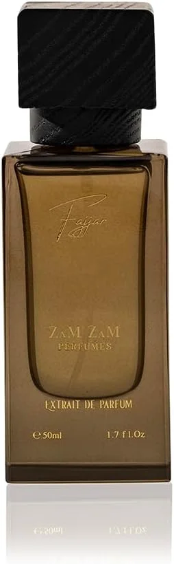 عطر مردانه زمزم فجر - 50 میلی لیتر ادو پرفیوم با رایحه آناناس، سنبل، مرکبات، یاس، زنبق، فلفل صورتی، عنبر، مشک، نعناع هندی، وانیل و وتیور - رایحه گلی شیپر پیچیده