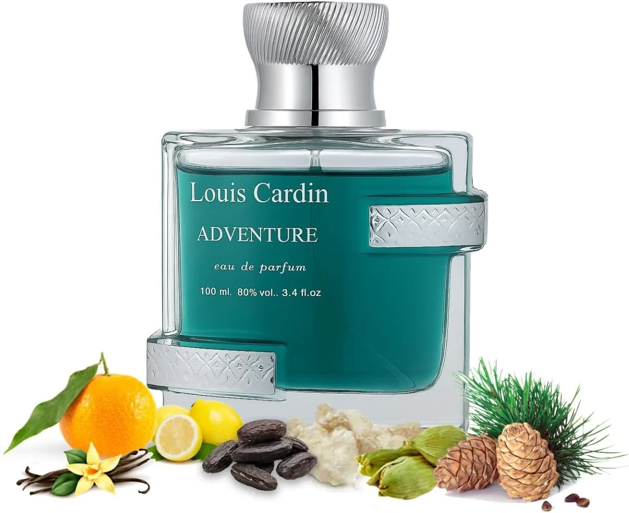 ادکلن مردانه لویی کاردین مدل Adventure حجم 100 میل