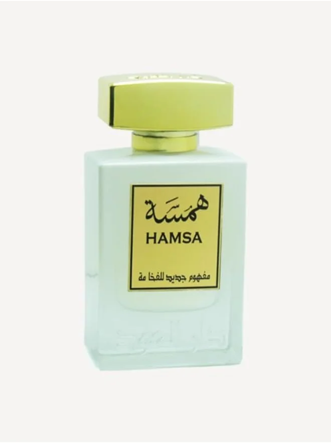 عطر مردانه هامسا 60 میلی لیتر ادو پرفیوم - شکوفه فریبنده لوتوس با ته رنگ های کهربا و اسطوخودوس
