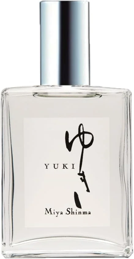 ادو پرفیوم YUKI (برف) از MIYA SHINMA، ۵۵ میلی لیتر، اسطوخودوس فرانسوی و ژاپنی، رایحه چوبی، یاس، وانیل، کهربا، مشک، بر پایه الکل، ۵۵ میلی لیتر