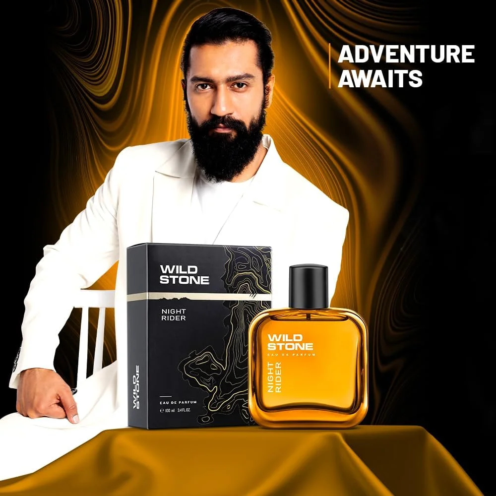 ادکلن مردانه وایلد استون نایت رایدر، 100 میلی لیتر | ادو پرفیوم | ماندگاری بالا | عطر ممتاز