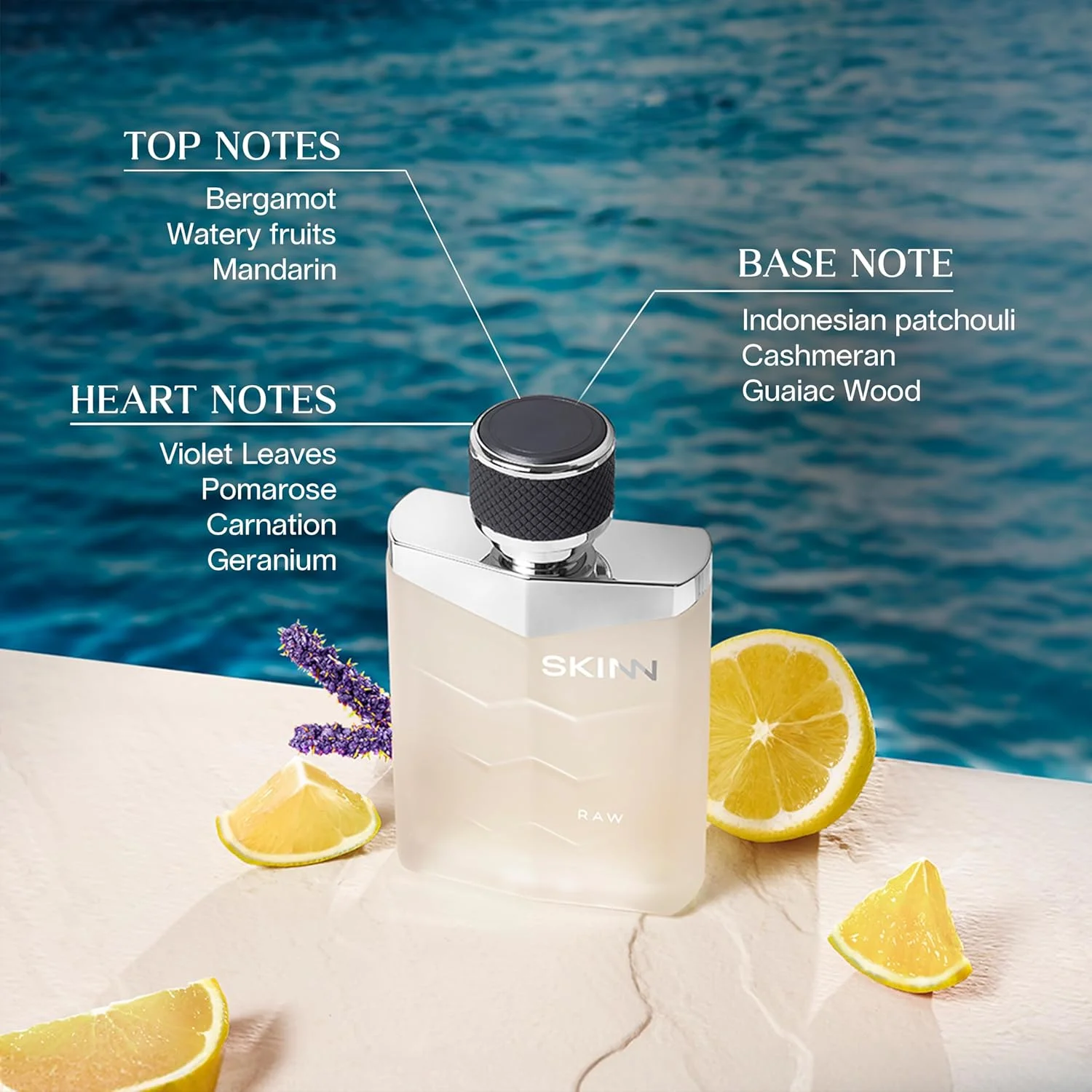 عطر مردانه SKINN BY TITAN مدل Raw، حجم 50 میلی لیتر عطر مردانه SKINN BY TITAN مدل Raw، حجم 50 میلی لیتر