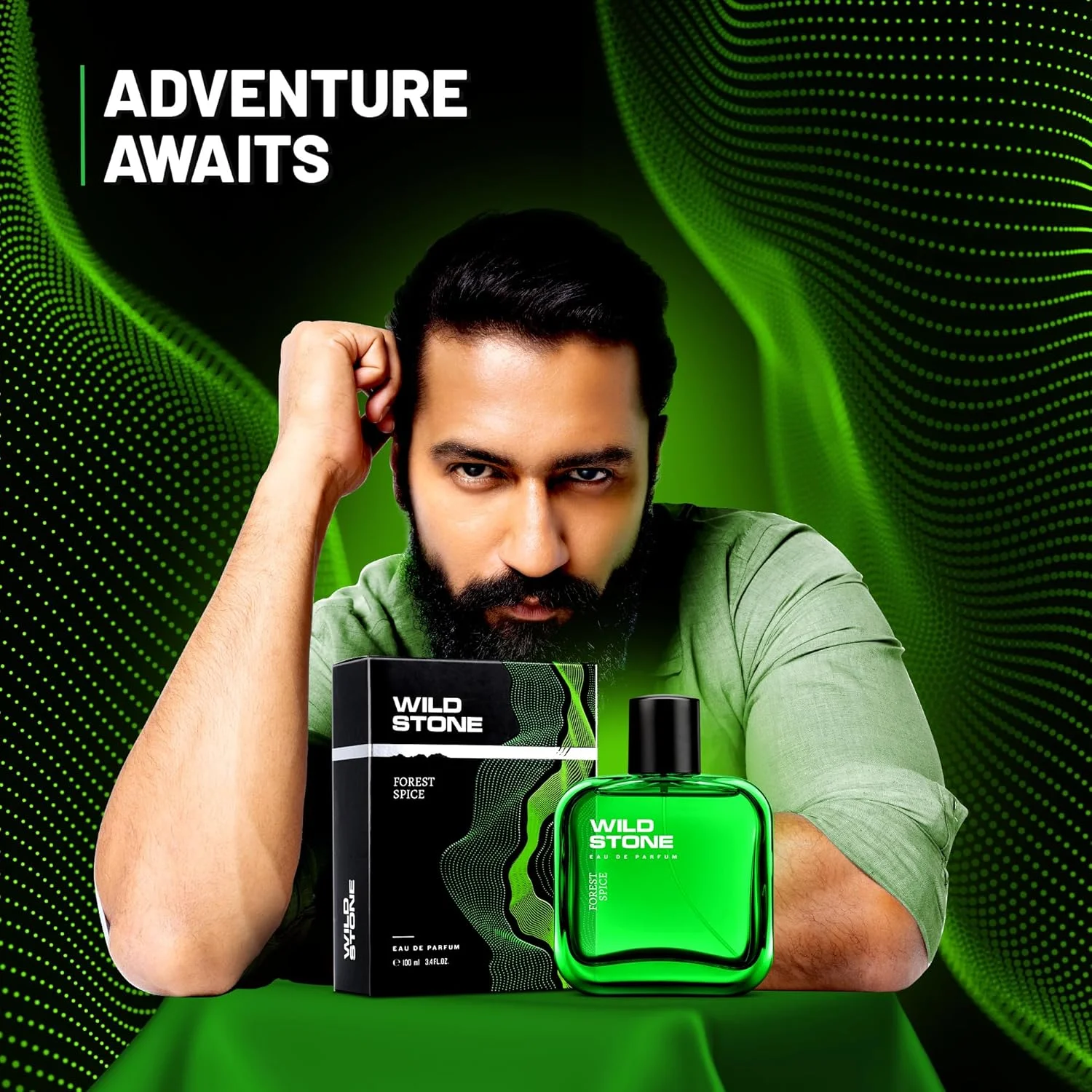 ادکلن مردانه وایلد استون Forest Spice، ۵۰ میلی لیتر