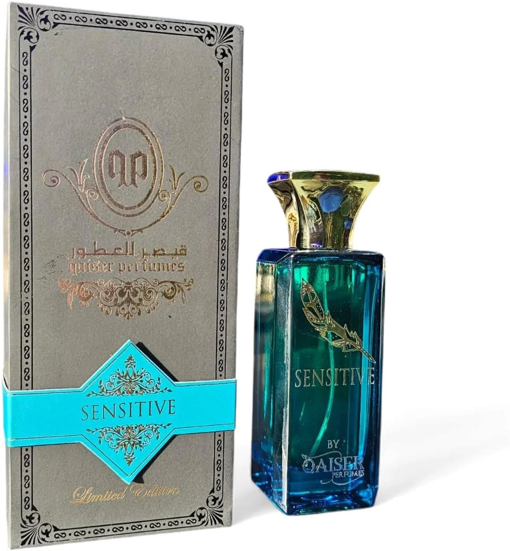 ادو پرفیوم 100 میلی لیتری "حساس" – عطر لوکس و ماندگار унисекс با رایحه های شرقی فرانسوی – از عطرهای قیصر