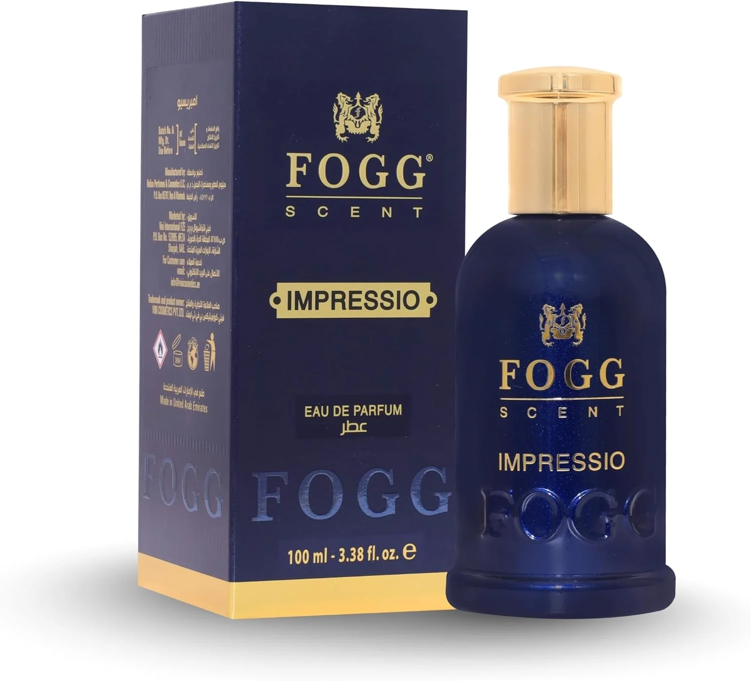 ادکلن مردانه فاگ مدل Impressio، حجم 100 میلی لیتر