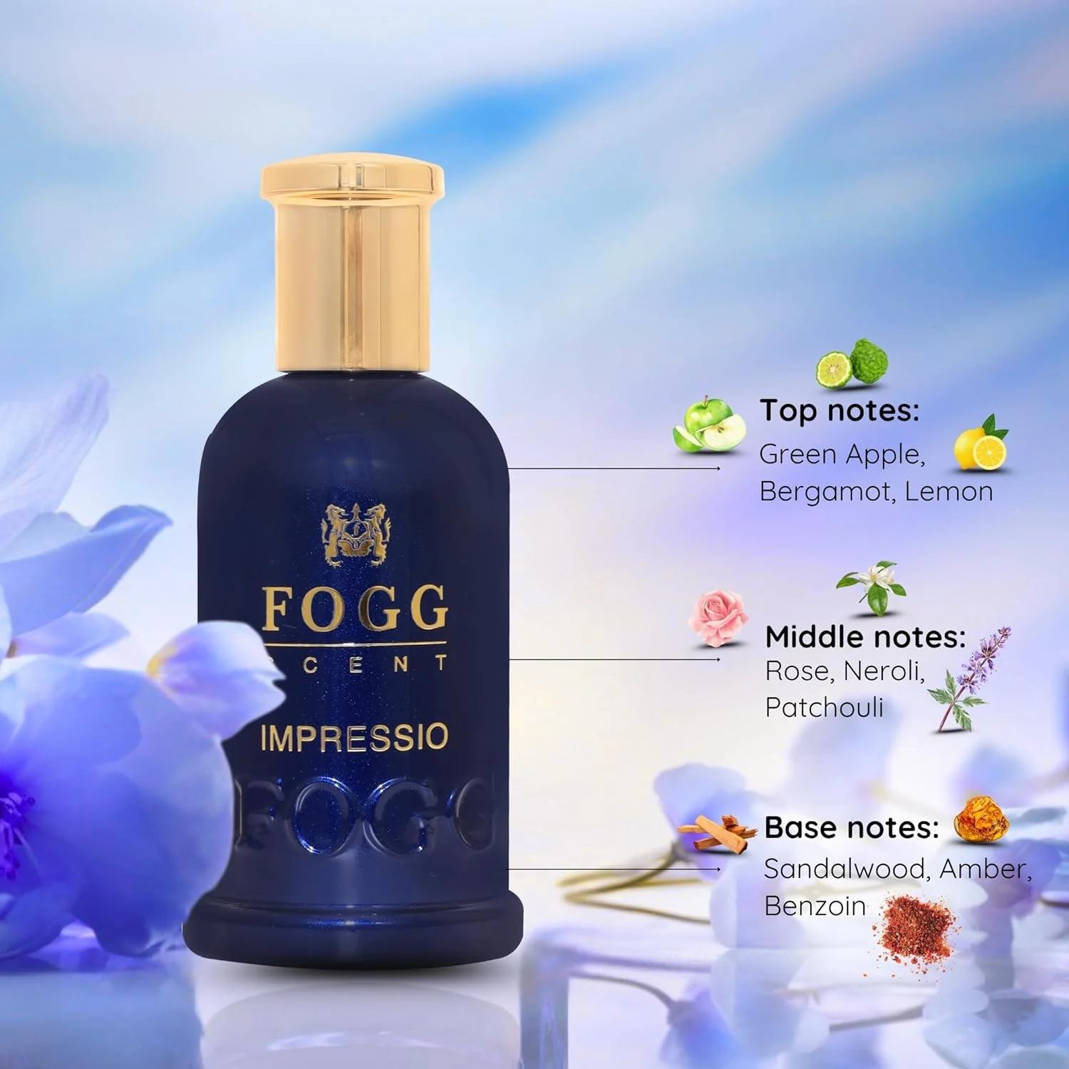 ادکلن مردانه فاگ مدل Impressio، حجم 100 میلی لیتر