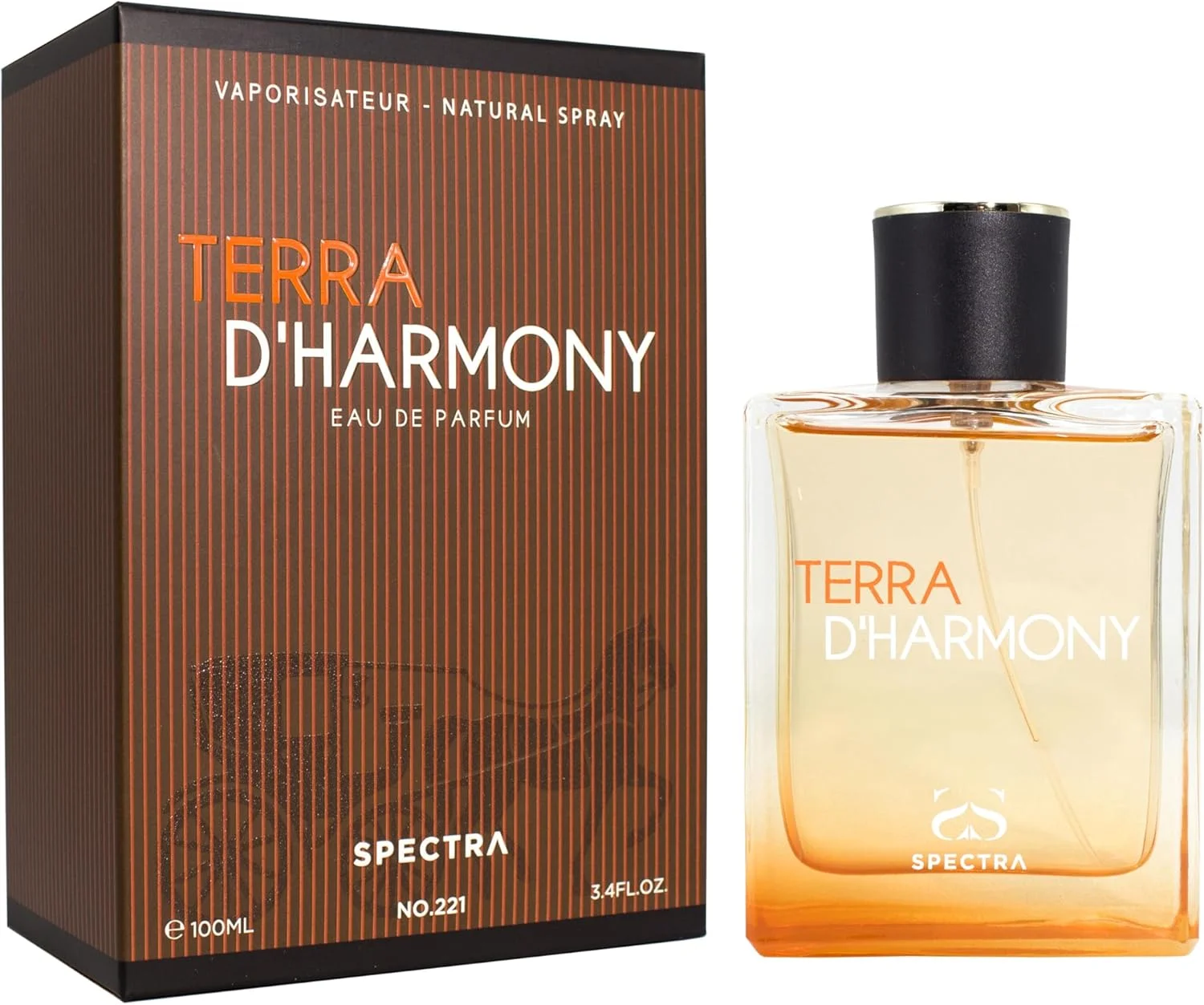 ادکلن مردانه اسپکترا 221 TERRA D'HARMONY EDP - حجم 100 میلی لیتر