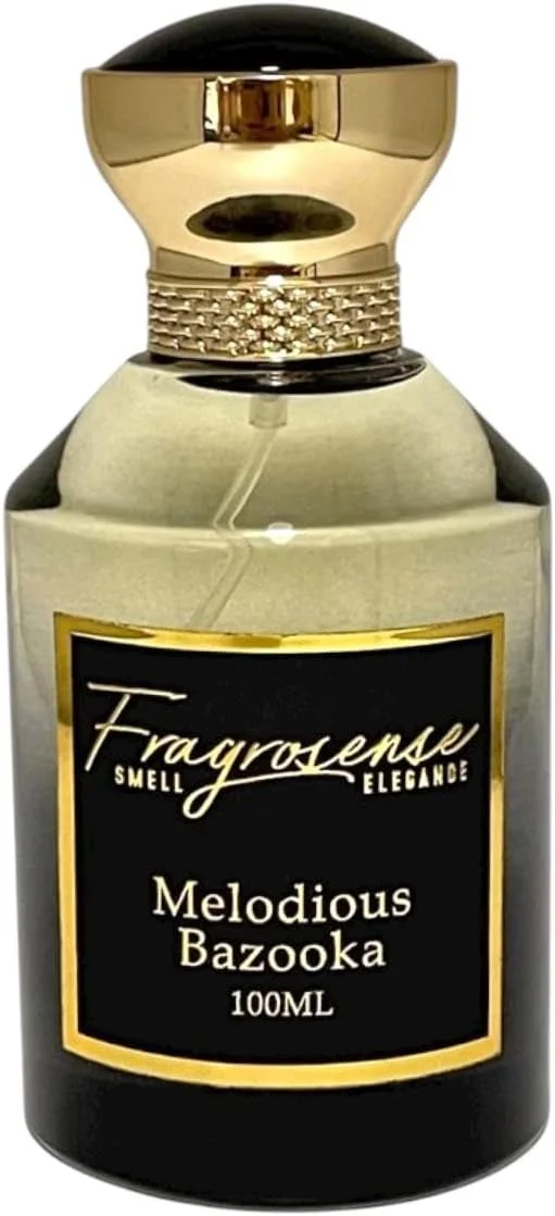 ادکلن مردانه ملودیوس بازوکا ۱۰۰ میل، زعفران، ترنج، چای سبز، چوب سدر و رایحه چرم