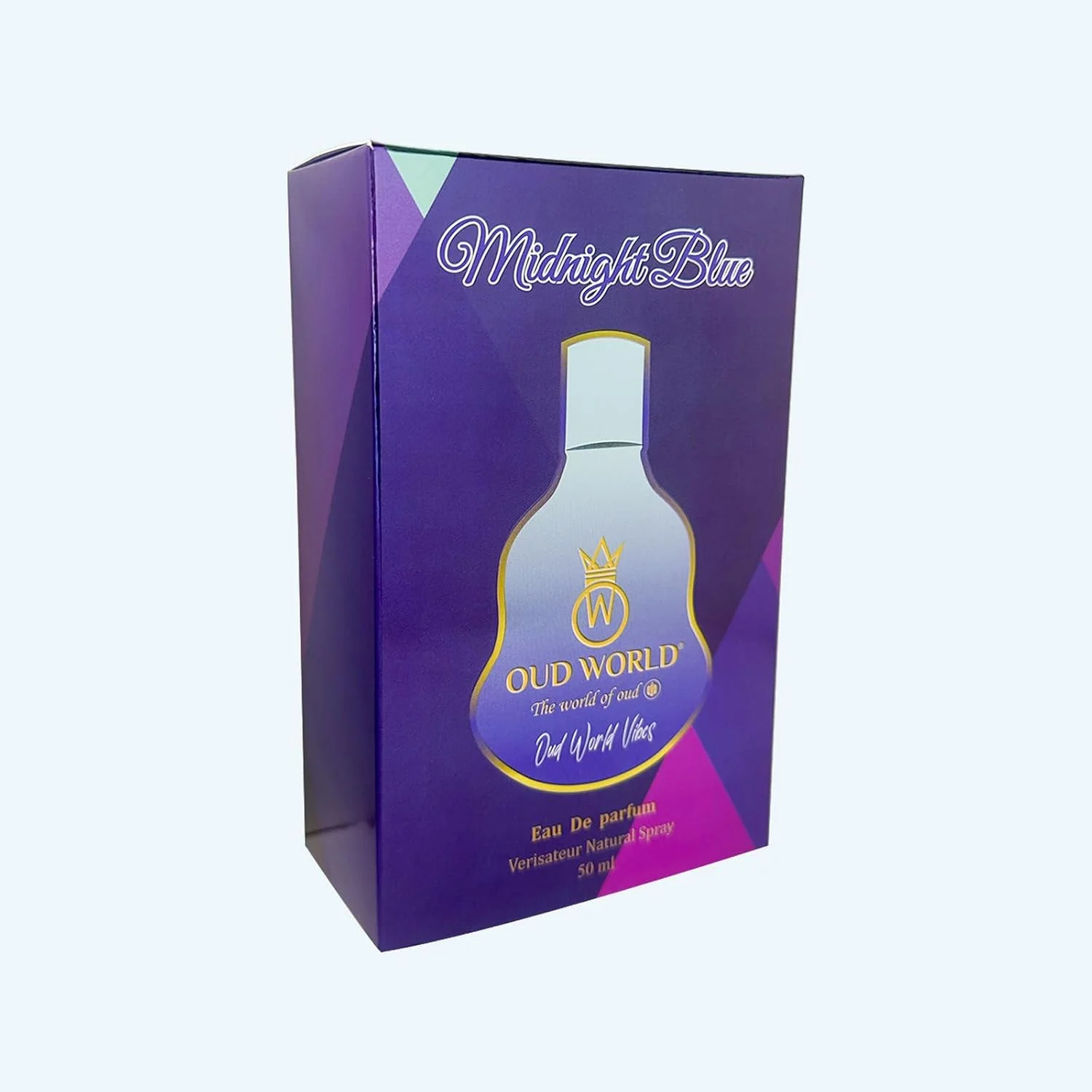 نیمه شب آبی - عطر لوکس نیش | رایحه ماندگار میوه ای، گلی و چوبی | رایحه ای یونیسکس با نت های ممتاز | الهام گرفته از عود عربی | بهترین عطر 50 میلی لیتر