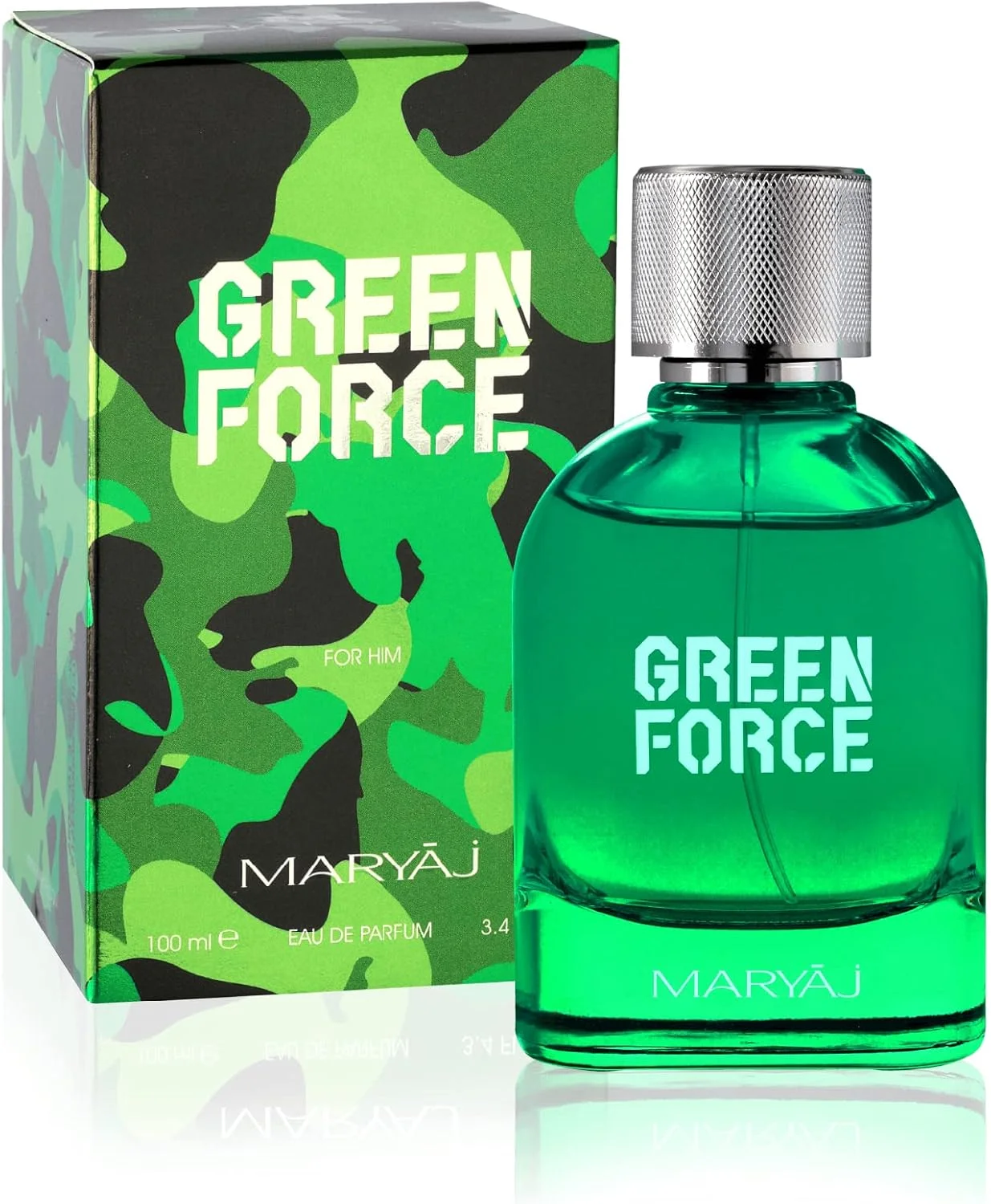 ادکلن مردانه گرین فورس از مریج پرفیومز - ادو پرفیوم ۱۰۰ میلی لیتر