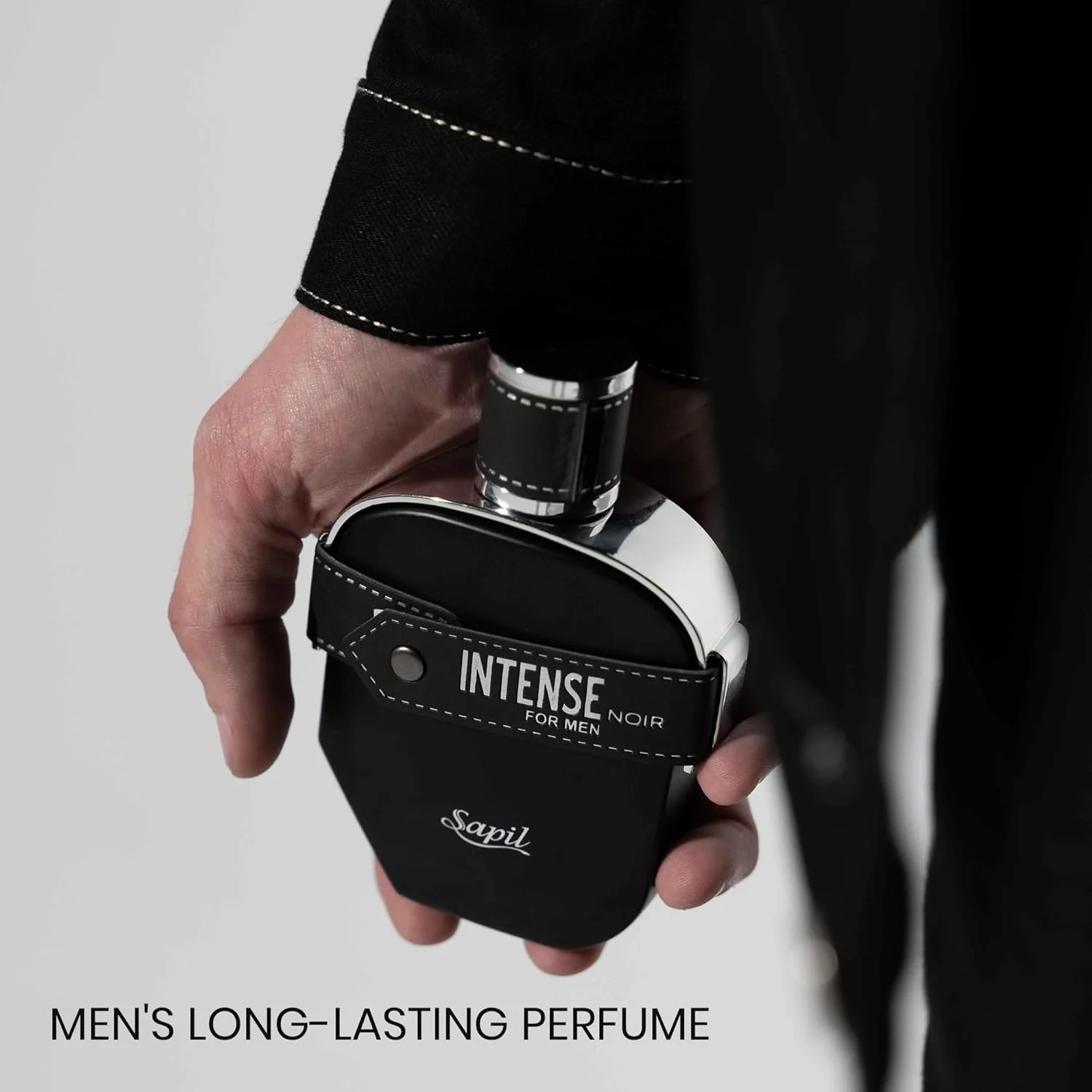 ادکلن مردانه ساپیل مدل Intense Noir حجم 100 میل، عطر لوکس مقرون به صرفه، رایحه کهربایی معطر با نت های لیمو، توس و ترنج، عطرهای ترکیبی جسورانه برای مردان ادکلن مردانه ساپیل مدل Intense Noir حجم 100 میل، عطر لوکس مقرون به صرفه، رایحه کهربایی معطر با نت های لیمو، توس و ترنج، عطرهای ترکیبی جسورانه برای مردان