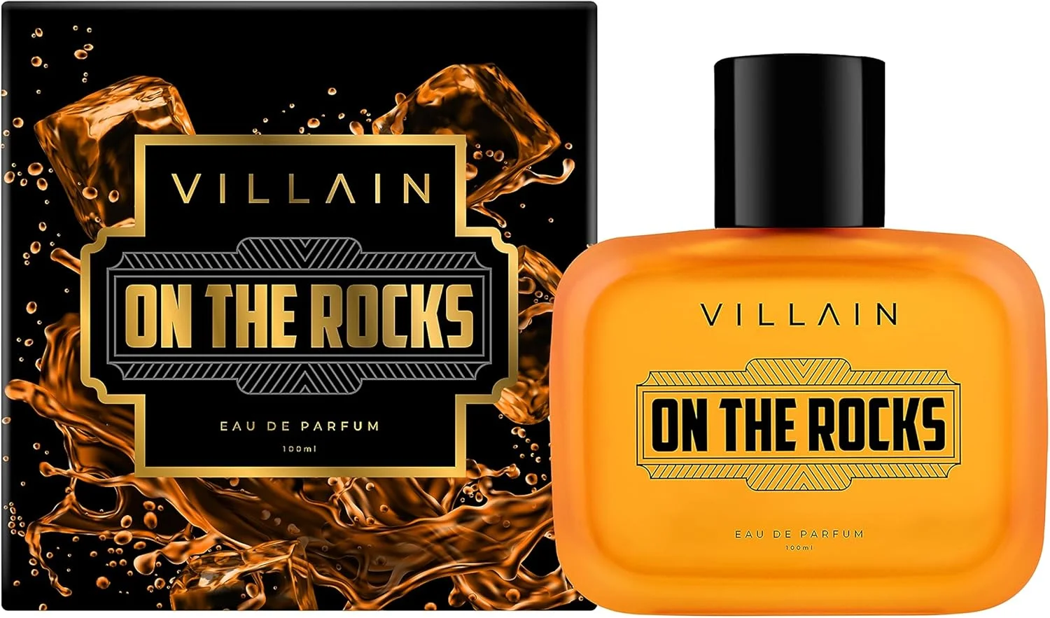 ادو پرفیوم مردانه ویلن On The Rocks حجم 100 میلی لیتر | عطر مردانه ممتاز با ماندگاری طولانی | چوبی، مرکباتی - عطر لوکس | هدیه ایده آل برای مردان