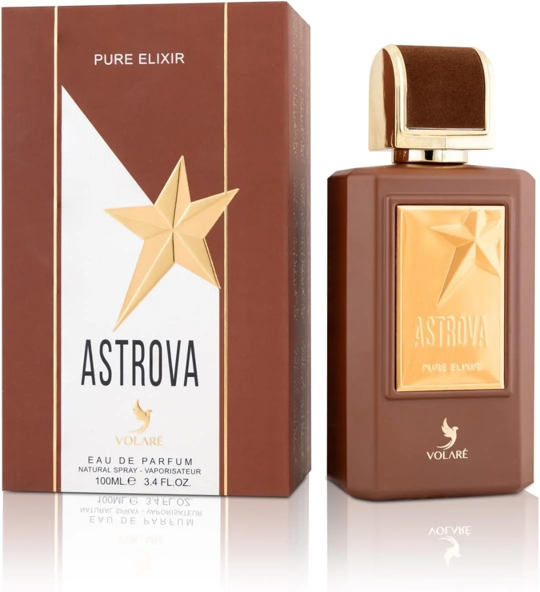 عطر خالص آسترووا از ولاره | رایحه غنی تنباکو و عسل با وانیل و کاکائو | ادو پرفیوم مردانه - 100 میلی لیتر