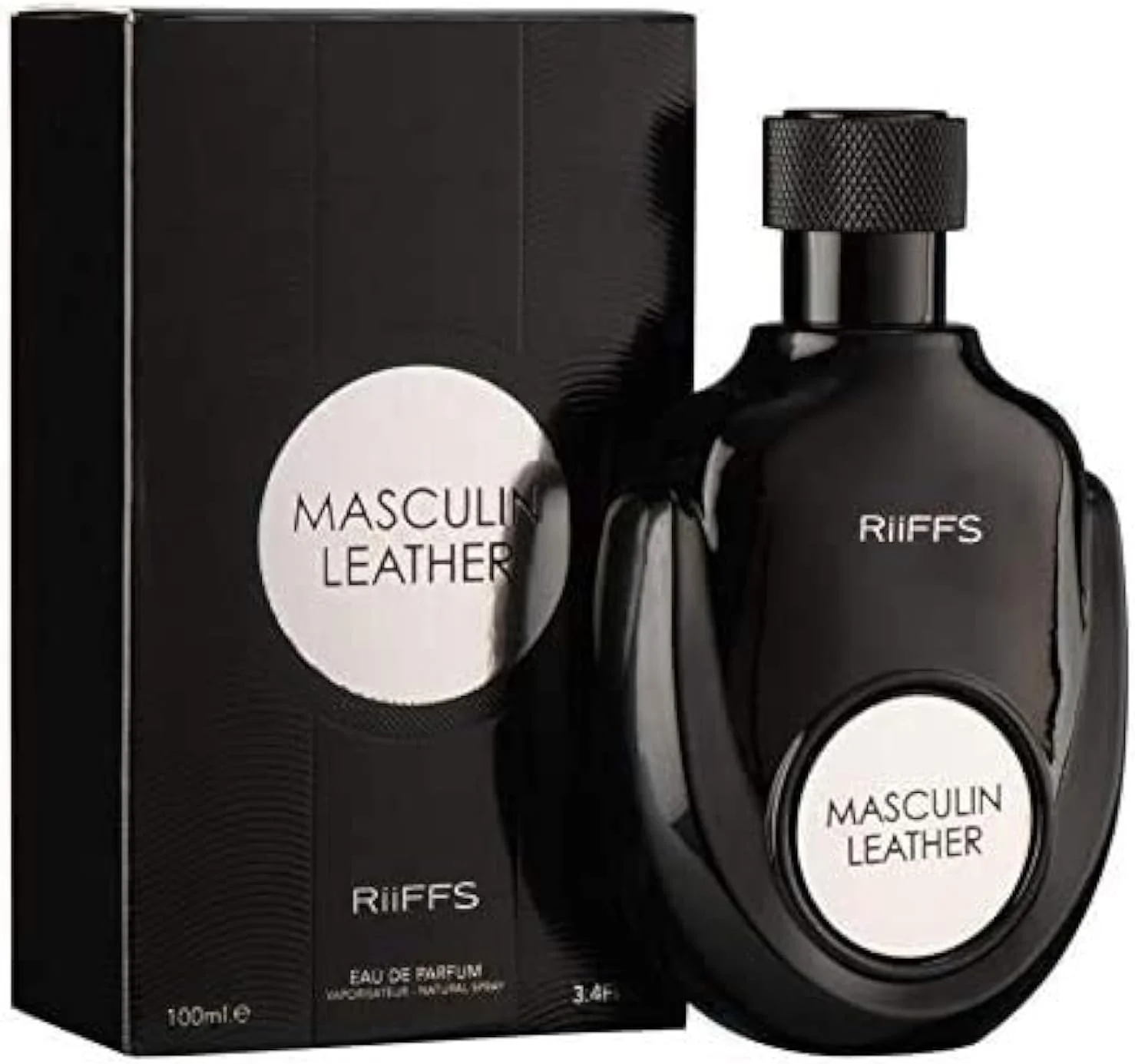 ادکلن چرمی مردانه Riiffs، اسپری طبیعی، ادو پرفیوم 100 میلی لیتر، عطر با کیفیت ممتاز یونیسکس، رایحه وارداتی طراحی شده در دبی (امارات متحده عربی)