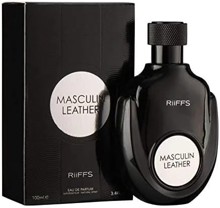 ادکلن چرمی مردانه Riiffs، اسپری طبیعی، ادو پرفیوم 100 میلی لیتر، عطر با کیفیت ممتاز یونیسکس، رایحه وارداتی طراحی شده در دبی (امارات متحده عربی)