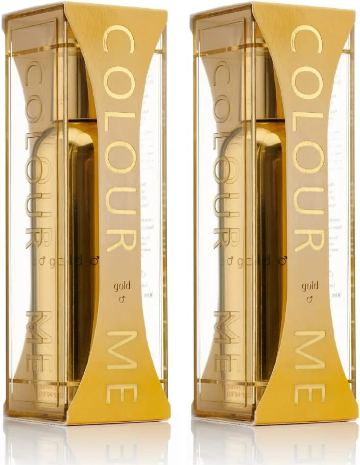 عطر مردانه کالر می گلد - 90 میلی لیتر ادو پرفیوم، توسط میلتون-لوید (بسته 2 عددی، 2 x 90 میلی لیتر)