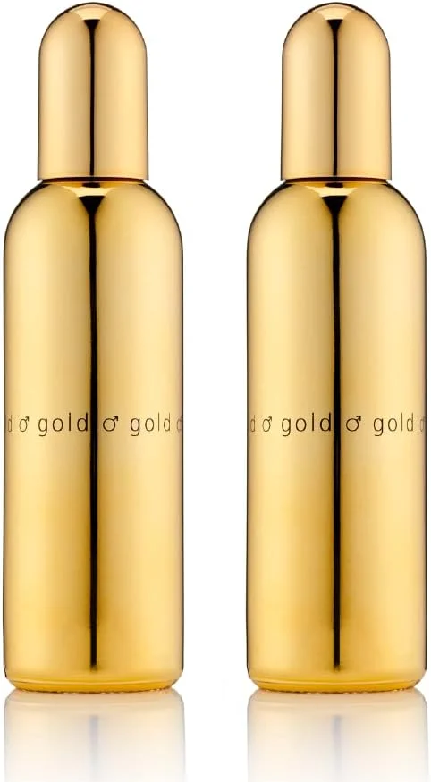 عطر مردانه کالر می گلد - 90 میلی لیتر ادو پرفیوم، توسط میلتون-لوید (بسته 2 عددی، 2 x 90 میلی لیتر)