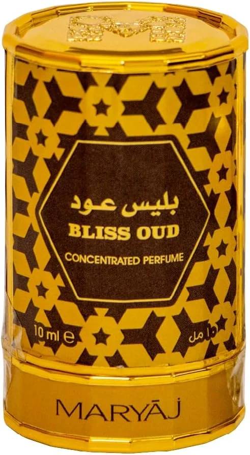 روغن عطر غلیظ ماریج بلیس عود، унисекс، بدون الکل، 10 میلی لیتر، رایحه ماندگار