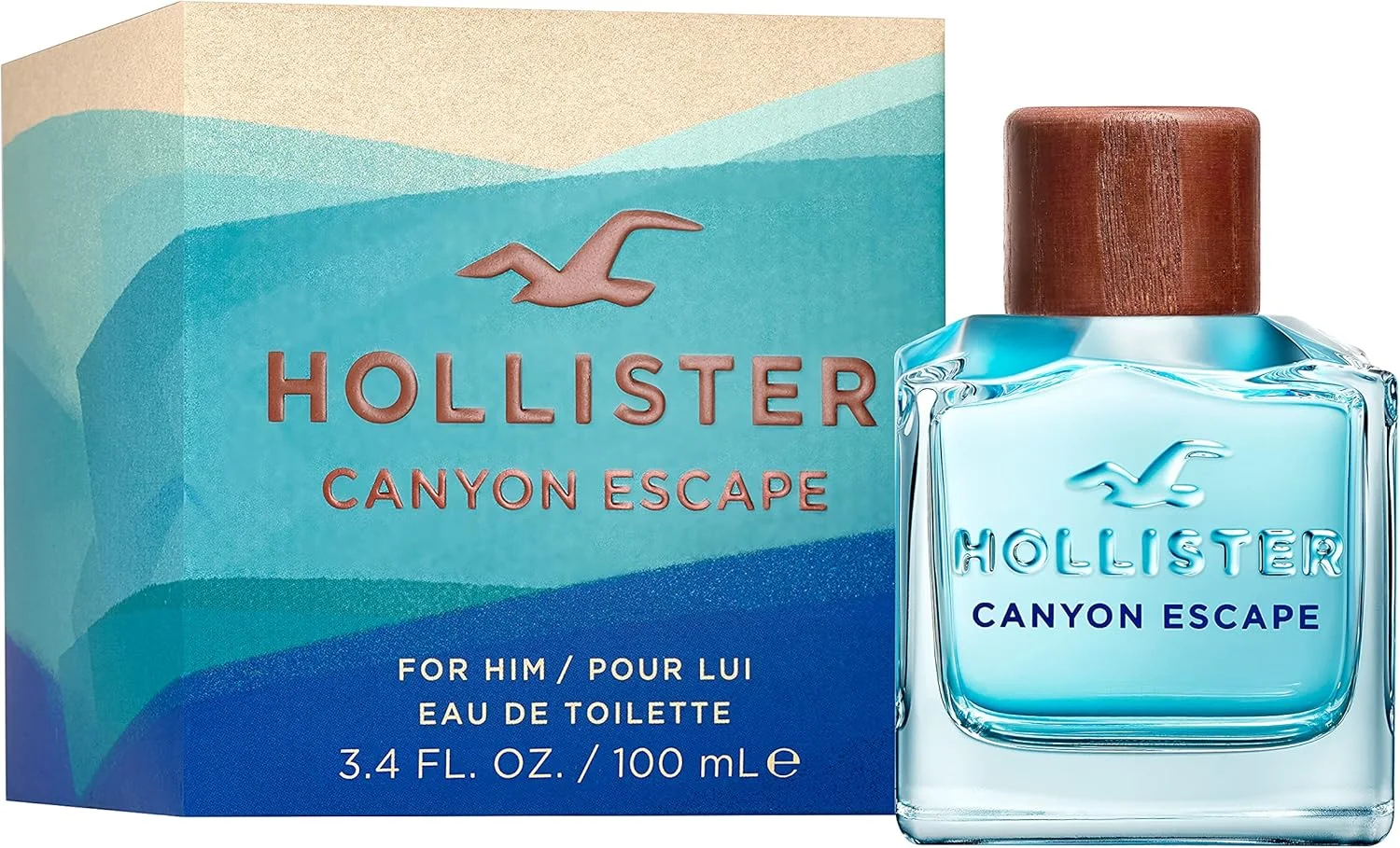 ادکلن مردانه هالیستر کنیون اسکیپ ادو تویلت 100 میل ادکلن مردانه هالیستر کنیون اسکیپ ادو تویلت 100 میل