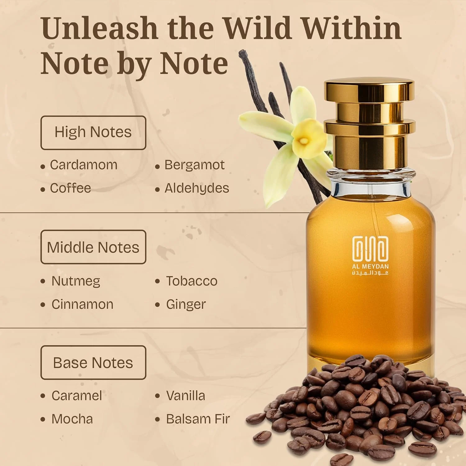 عطر روغنی زنانه و مردانه - رایحه ای از مستی - رایحه ای بدون الکل و مناسب برای هر دو جنس با قهوه، وانیل، ادویه جات، نعناع هندی و کارامل - رایحه گرم و لذیذ ماندگار (50 میلی لیتر)