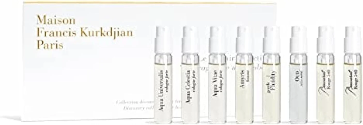 مجموعه نمونه عطرهای زنانه میسون فرانسیس کورکجان، 2 میلی لیتر (بسته 8 عددی)