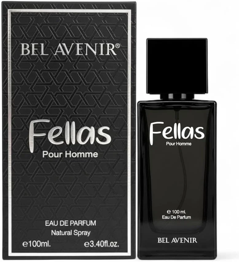 ادکلن مردانه Bel Avenir Fellasis با ماندگاری طولانی | برای آقایان | برای او | بهترین انتخاب برای تابستان (رایحه چوبی، 100 میلی لیتر)
