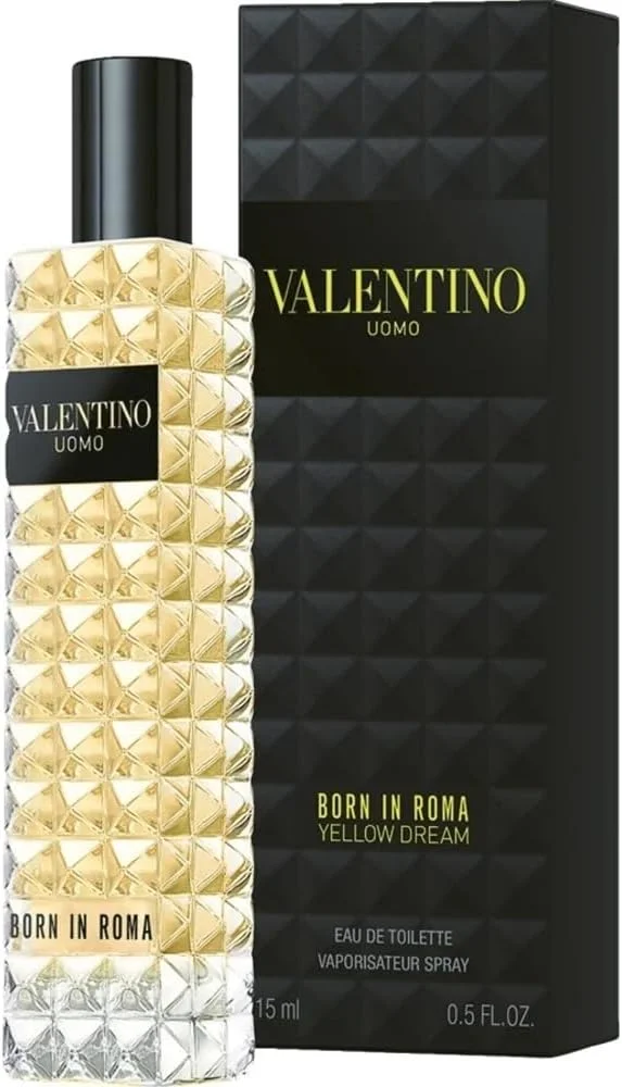 ادکلن مردانه والنتینو اومو بورن این روما یلو دریم ادوتویلت 15 میل