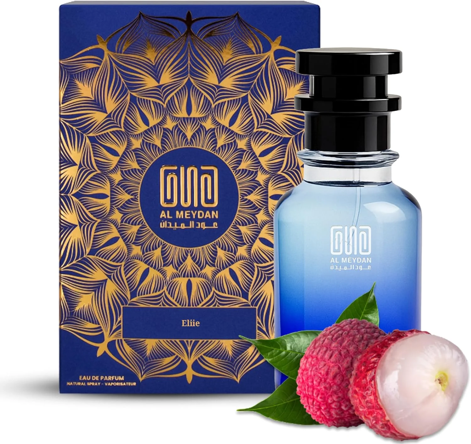 عطر روغنی زنانه – الهام گرفته از الی – عطر روغنی بدون الکل با رایحه های لیچی، رز و نعناع هندی – ماندگاری طولانی، رایحه ای تازه، گلی و پیچیده (100 میلی لیتر)