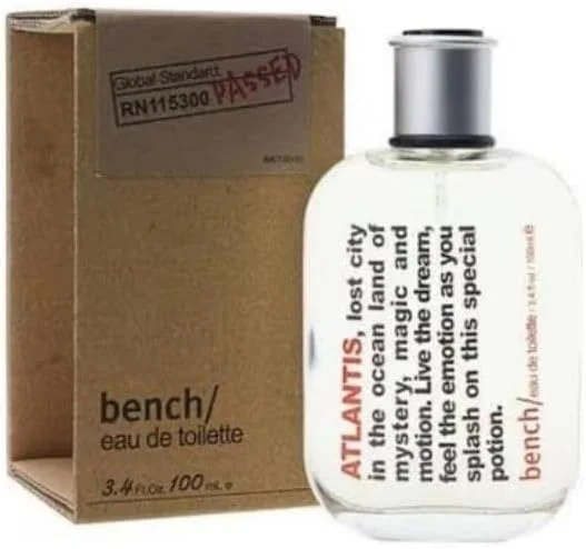 ادکلن مردانه بنچ آتلانتیس - رایحه ای تازه و دریایی - نت های مرکباتی و چوبی - 100 میلی لیتر