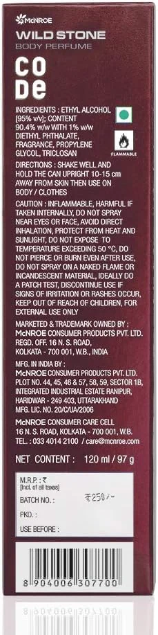 عطر بدن مردانه وایلد استون کد ایریدیوم (بسته 2 عددی، هر کدام 120 میلی لیتر)