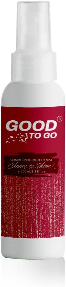 اسپری بدن بدون الکل زنانه GOOD TO GO، غنی شده با گل های تازه، اسپری عطر بر پایه آب، آبرسان، نرم کننده و خوشبو کننده پوست، هدیه ای ایده آل، 100 میلی لیتر (بسته 1 عددی)