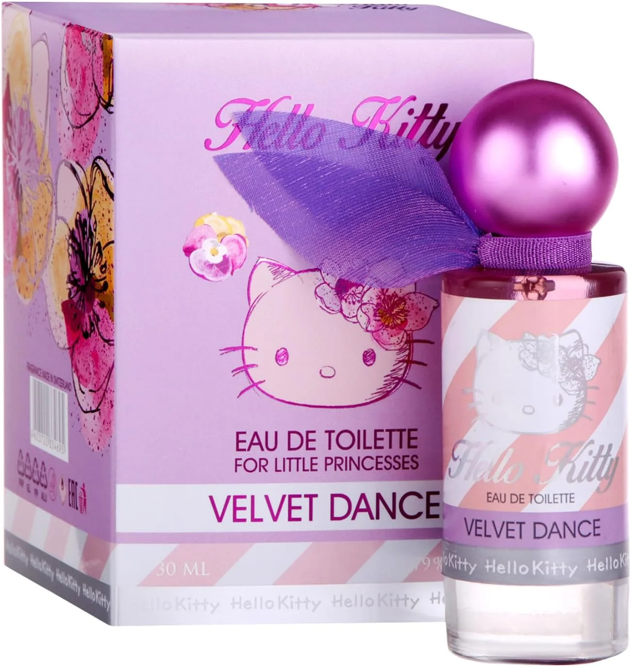 ادکلن بنفشه 30 میلی لیتر، رایحه گلی، نت های یاس، گل آفتاب پرست، وانیل، نعناع هندی، چوب صندل، کاکائو، زنبق، رز، گاردنیا، گل صد تومانی، عطر سبک و با طراوت، عطر کودکانه