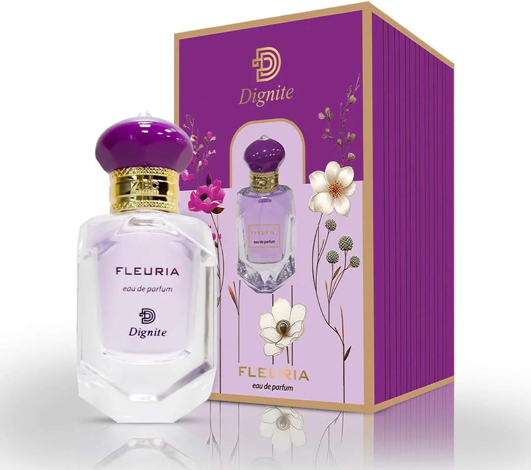 عطر فلوریا 50 میلی لیتر – ادو پرفیوم – ترکیبی جسورانه از ترنج، اسطوخودوس، نعناع هندی و چرم – رایحه شرقی و دلپذیر برای آقایان