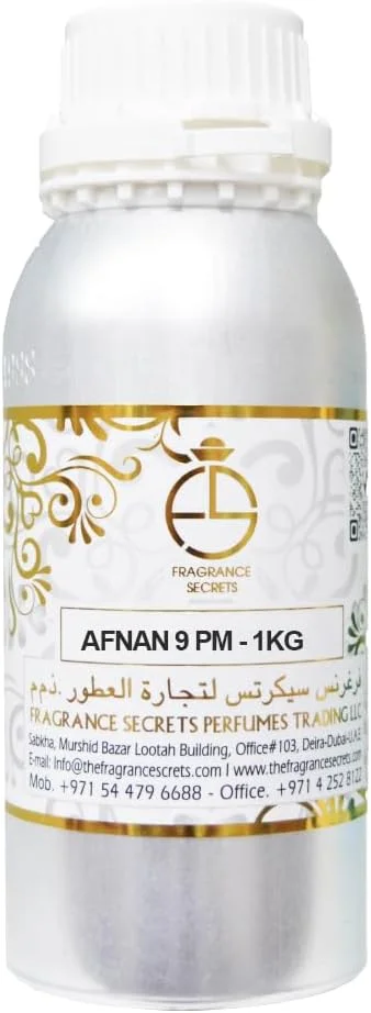 روغن عطر "رازهای عطر" – الهام گرفته از ساعت 9 شب | روغن عطر غلیظ و ماندگار بدون الکل (100 گرم، 250 گرم، 500 گرم، 1 کیلوگرم) (1 کیلوگرم)