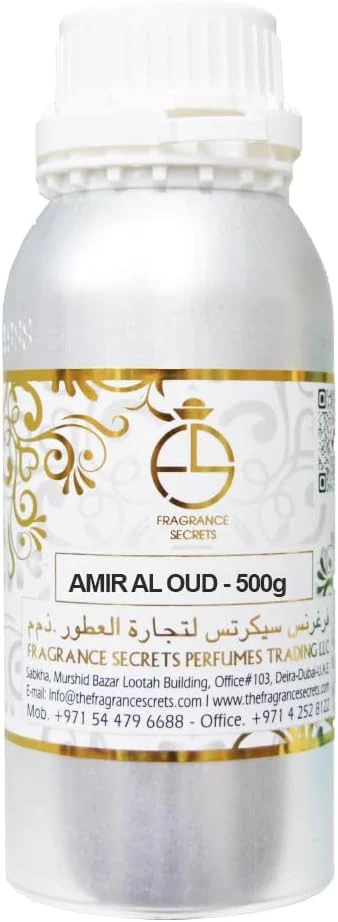 روغن عطر The Fragrance Secrets – الهام گرفته از AMIR AL OUD | روغن عطر غلیظ و ماندگار بدون الکل (100 گرم، 250 گرم، 500 گرم، 1 کیلوگرم) (100 گرم)