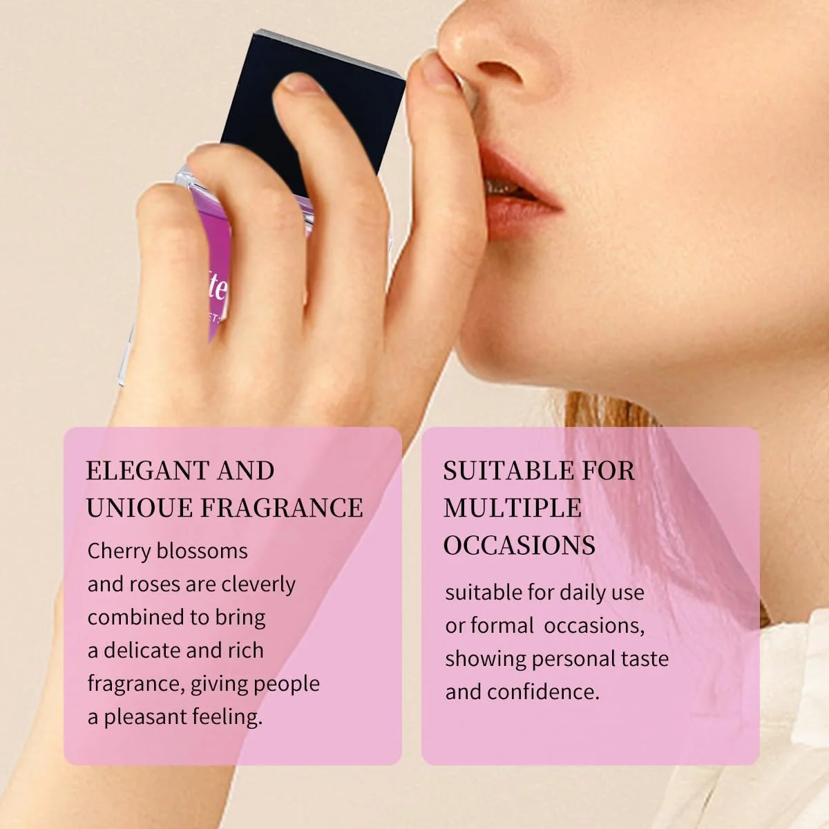 اسپری خوشبو کننده 30 میلی لیتری عشق جاودان - بدون الکل، ماندگاری طولانی با رایحه چوب صندل و گورمند، رایحه ای سبک و تازه، ایده آل برای استفاده روزانه و مناسبت های خاص، 30 میلی لیتر