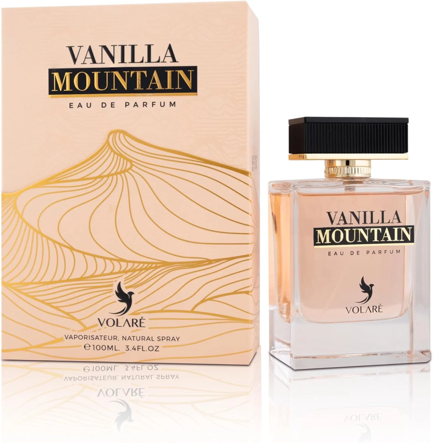 ادکلن مردانه ولار، وانیلا مونتین - 100 میلی لیتر | عطر شرقی شیرین و جسور با رایحه وانیل، اسطوخودوس، کاکائو و زنجبیل