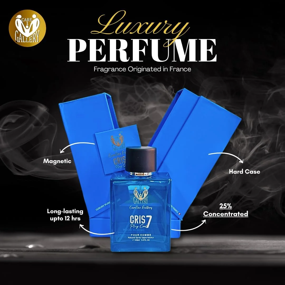 عطر ادو پرفیوم Cris~7 унисекс | ممتاز | ماندگاری طولانی 12 ساعته | بهترین عطر برای استفاده روزانه | هدیه برای آقایان و بانوان 100 میلی لیتر