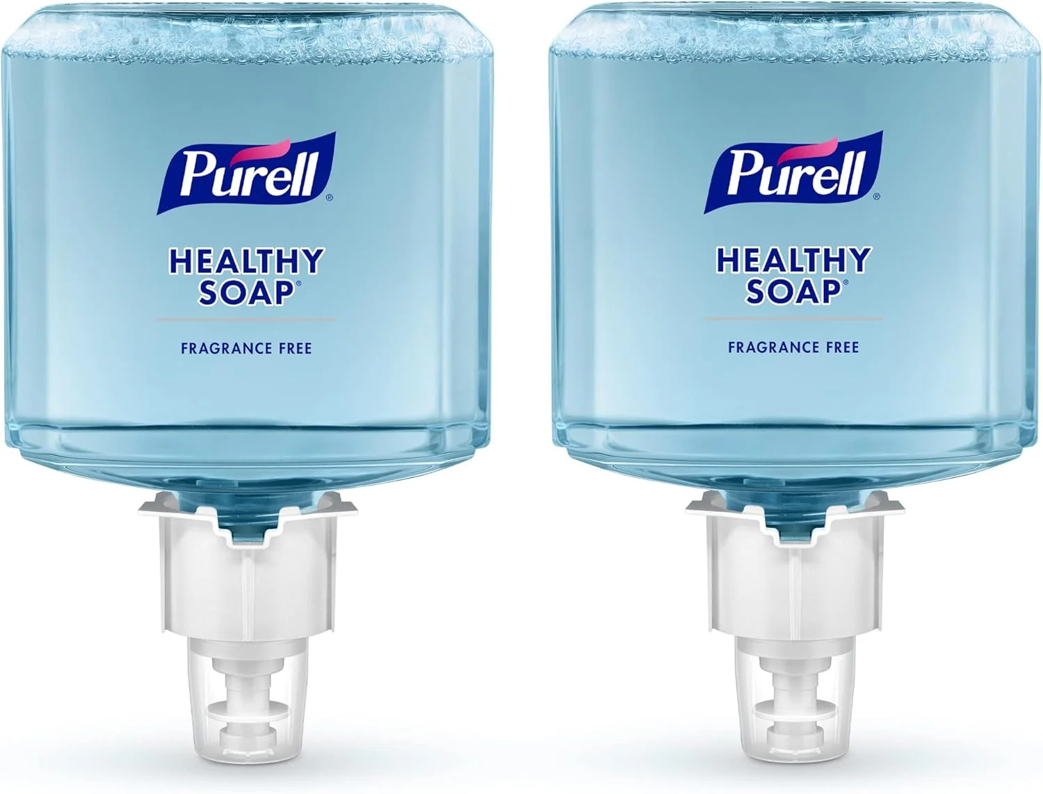 مایع دستشویی فوم ملایم و بدون عطر PURELL ES6 Healthcare، بسته 2 عددی، 1200 میلی لیتر، دارای گواهینامه EcoLogo برای دستگاه پخش PURELL ES6 بدون لمس - 6472-02