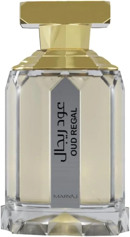 ادکلن مریاج عود ریگال اورینتال، унисекс، مایع، ۱۰۰ میلی لیتر، چوبی مشک‌دار چرمی، ترنج فلفل صورتی، ماندگاری طولانی