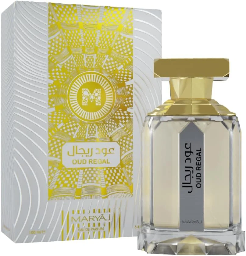 ادکلن مریاج عود ریگال اورینتال، унисекс، مایع، ۱۰۰ میلی لیتر، چوبی مشک‌دار چرمی، ترنج فلفل صورتی، ماندگاری طولانی