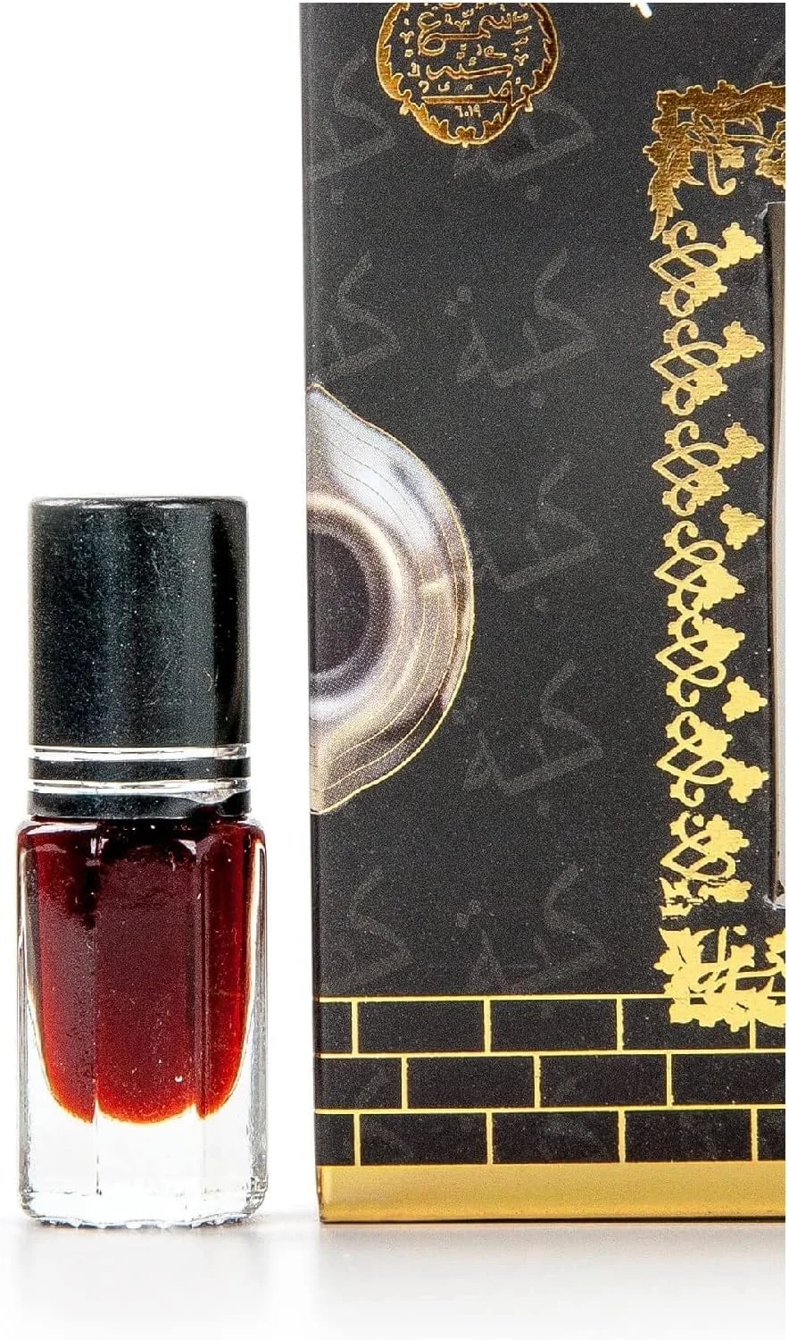 عطر شخصی ایهوان آنلاین، روغن عطر رولی غیر الکلی برای آقایان، 3 میلی لیتر (بسته 1 عددی) - رایحه های ماندگار مردانه، طرح کعبه