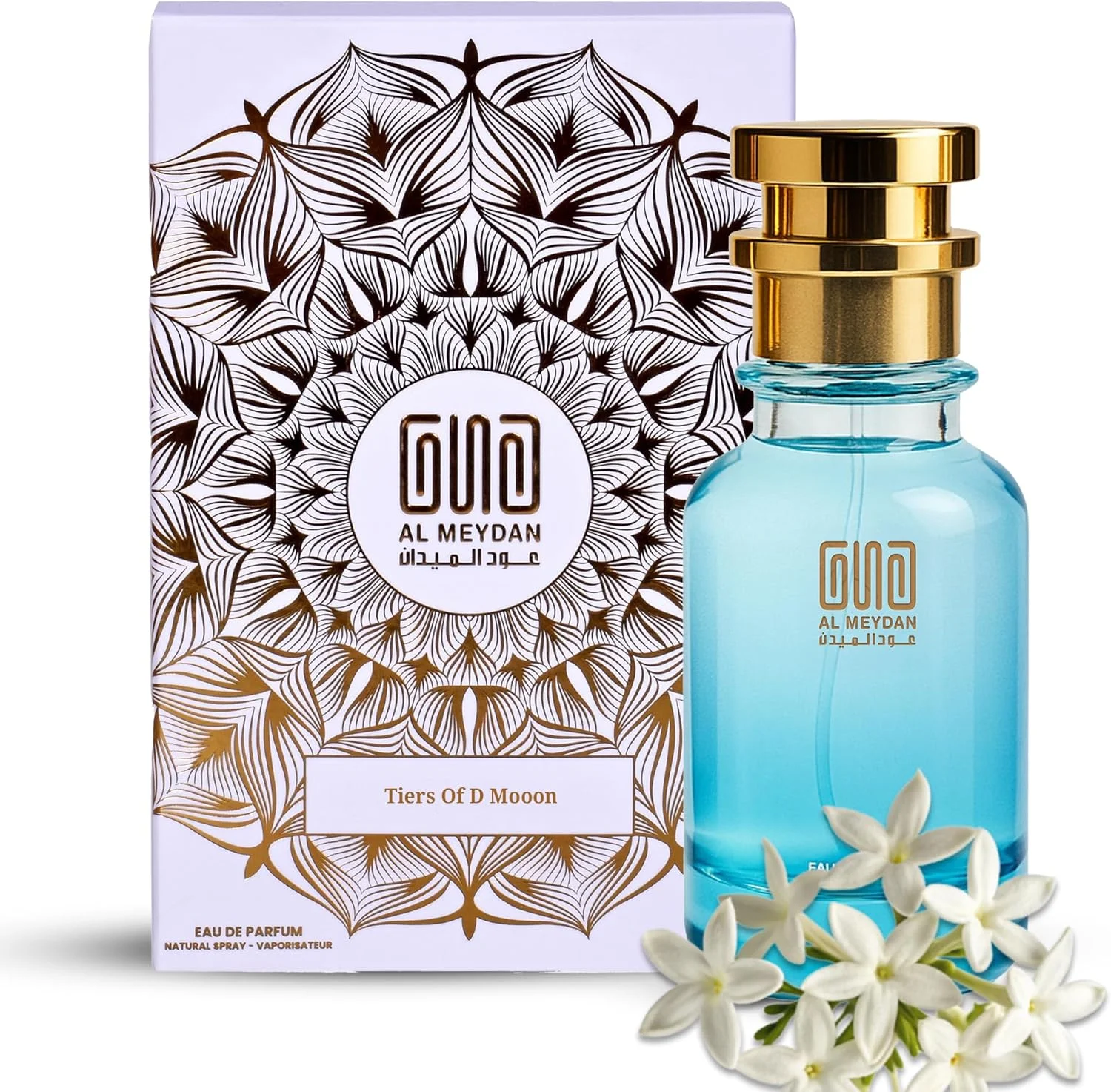عطر روغنی زنانه و مردانه – رایحه ای از Tiers Of D Mooon – عطر بدون الکل با رایحه گل صد تومانی، گل برف و یاسمن سفید – رایحه گلی ظریف و ماندگار (30 میلی لیتر)