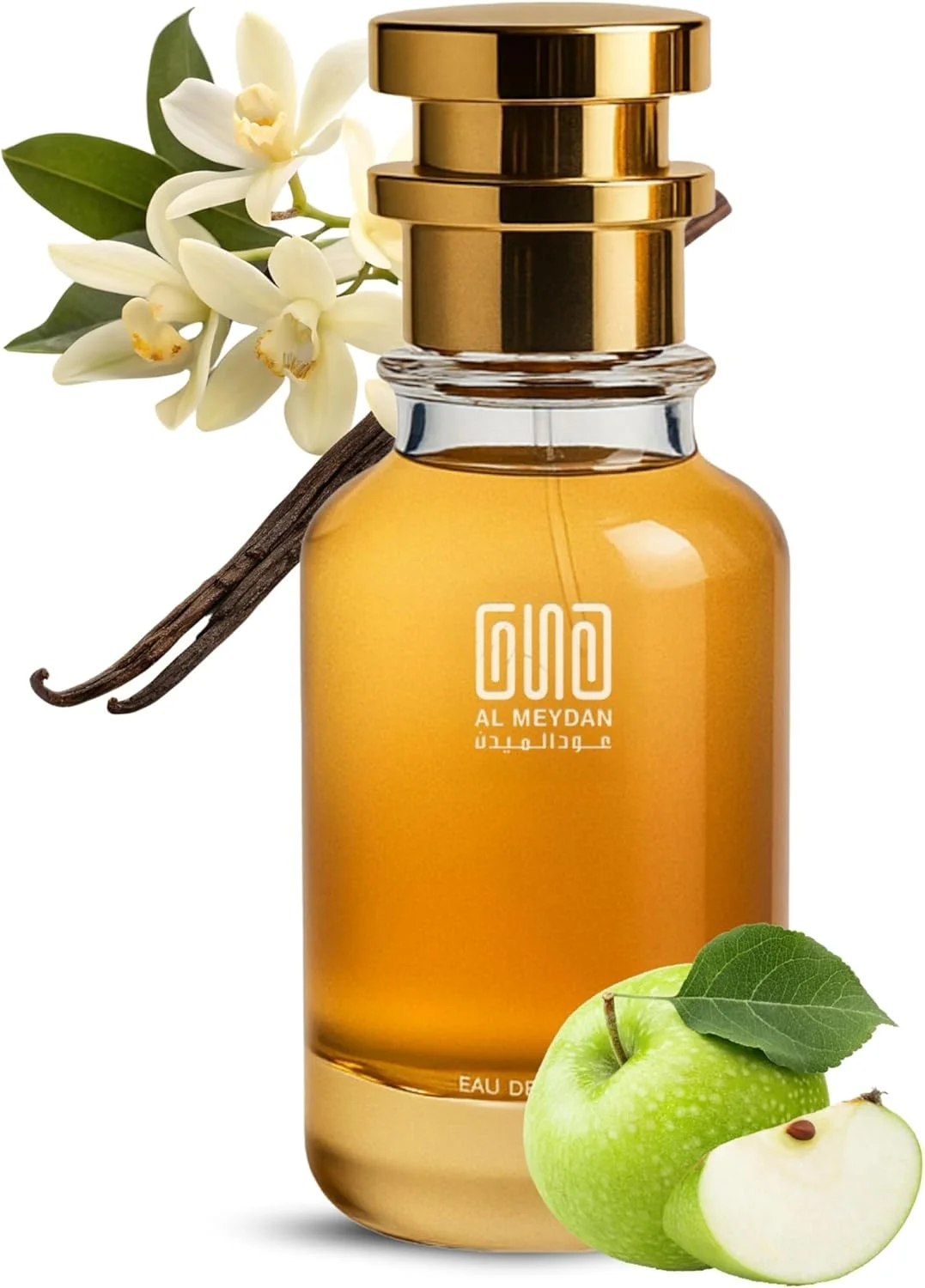 عطر روغنی مردانه – رایحه گرم، ادویه‌ای و چوبی با الهام از اسانس بووس بوتلد، با رایحه سیب، دارچین و وانیل – روغن عطر ماندگار و بدون الکل – ماندگاری 10 ساعته روی پوست (80 میلی لیتر)