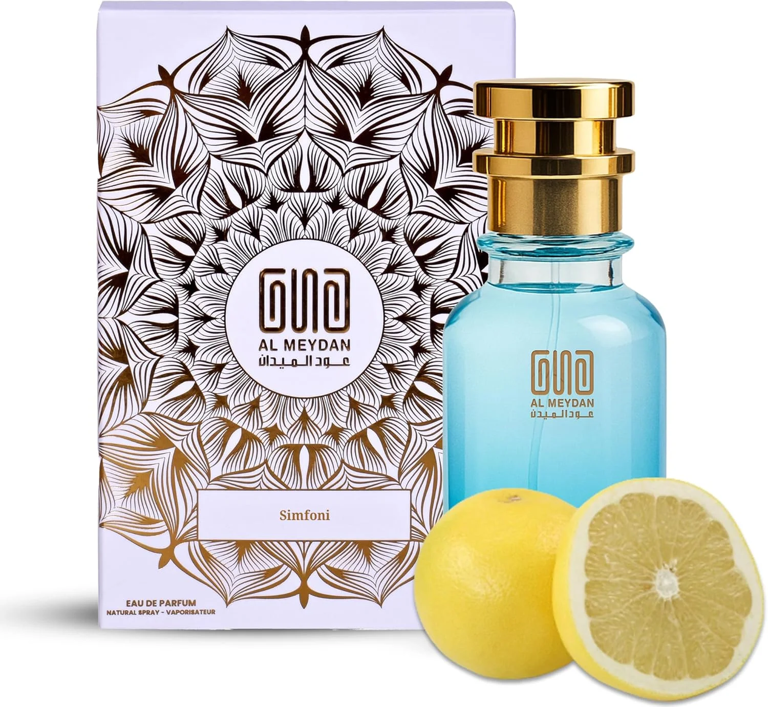 عطر روغنی برای زنان و مردان – رایحه ای از سیمفونی – عطر روغنی مرکباتی تازه و ادویه ای با گریپ فروت، ترنج و زنجبیل – رایحه ای ماندگار و بدون الکل (30 میلی لیتر)