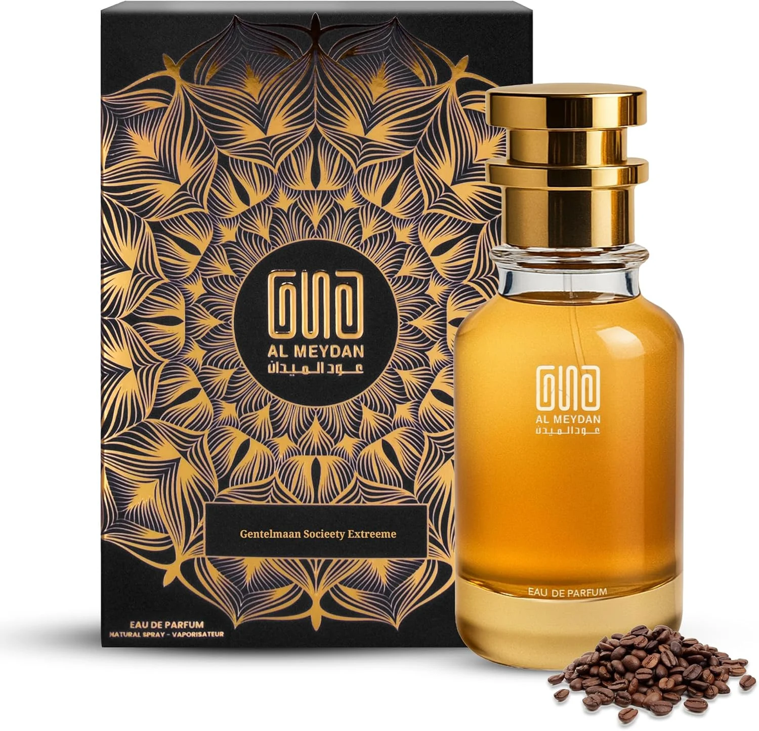 عطر روغنی مردانه – الهام گرفته از جنتلمن اکستریم – عطر روغنی معطر و جسور با رایحه جوز هندی، قهوه، وتیور و وانیل – ماندگاری طولانی 8-10 ساعته (30 میلی لیتر)